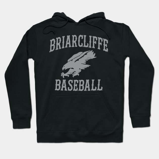 Briarcliffe Baseball Gray Grey Hoodie by TBM Christopher